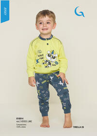 NEWBORN PAJAMAS S/L U10014 Tellini S.r.l. Wholesale Clothing